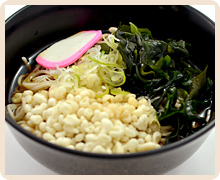 冷やしたぬきそば